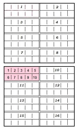 Bogenschema Bergedorf Nr. 4